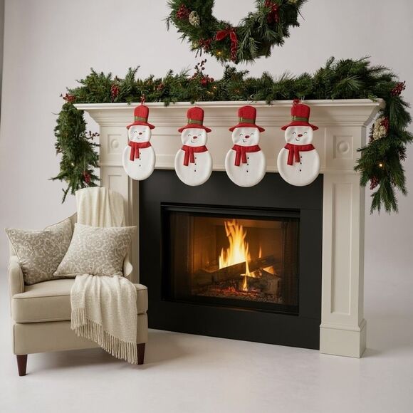 5 Snowman Stockings - Picture 2 of 5